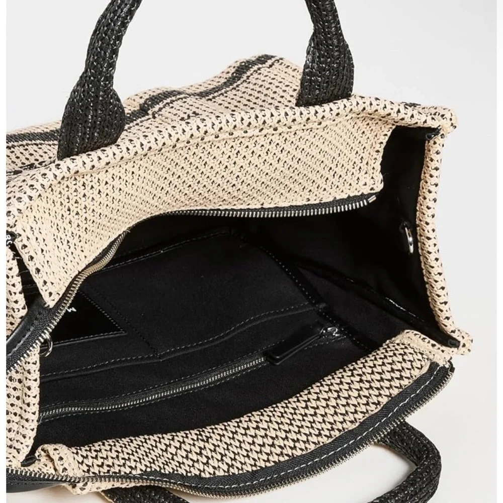 Marc Jacobs Women's The Straw Jacquard Tote Bag - Picture 5 of 12